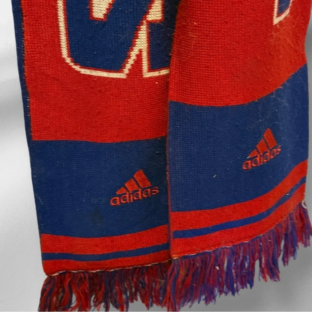 Adidas KU Kansas‎ Jayhawks Thick Sweater Scarf
